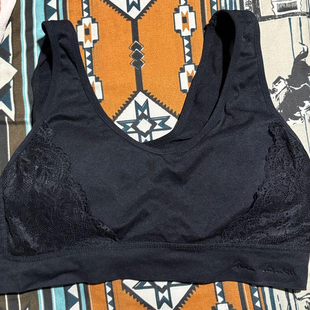 Elegant Black Lace Bralette